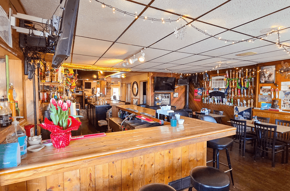 Interior of Tyee Bar in Coupeville Washington